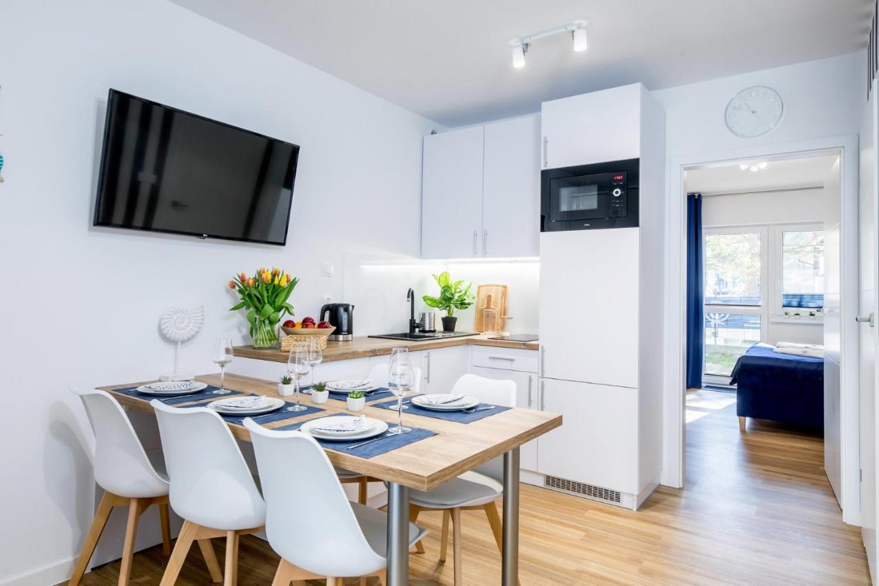 Apartament 9B Blue Marine Poddabie Basen Odkryty Brodziki Plac Zabaw Екстер'єр фото