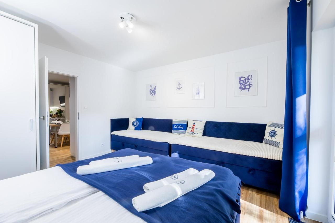 Apartament 9B Blue Marine Poddabie Basen Odkryty Brodziki Plac Zabaw Екстер'єр фото